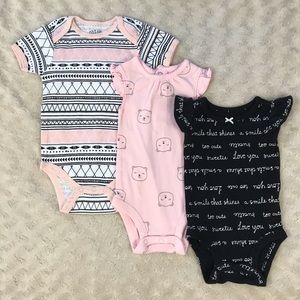 Baby Girl Bodysuit Bundle Chickpea Carter’s